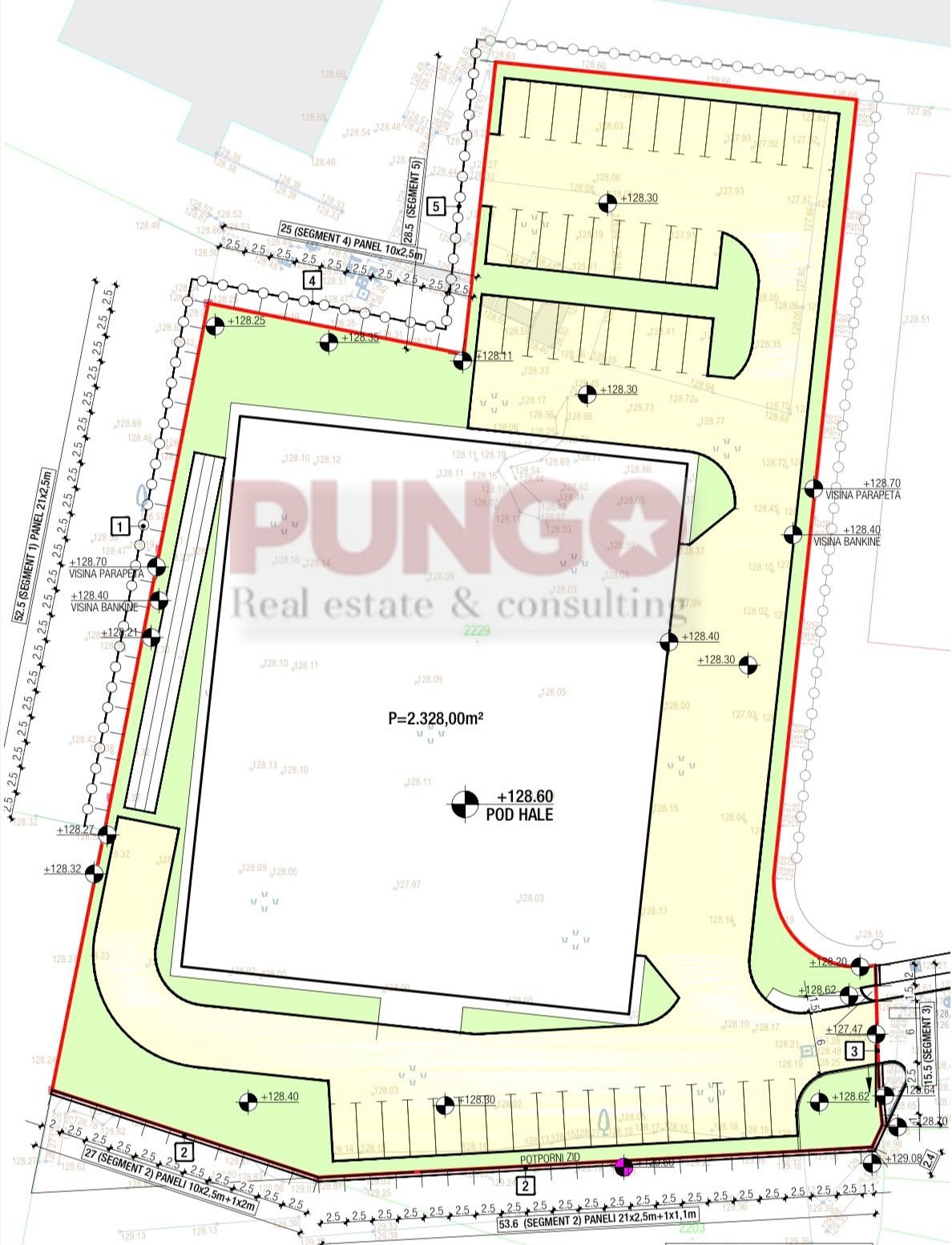 Položaj objekta na parceli (1)